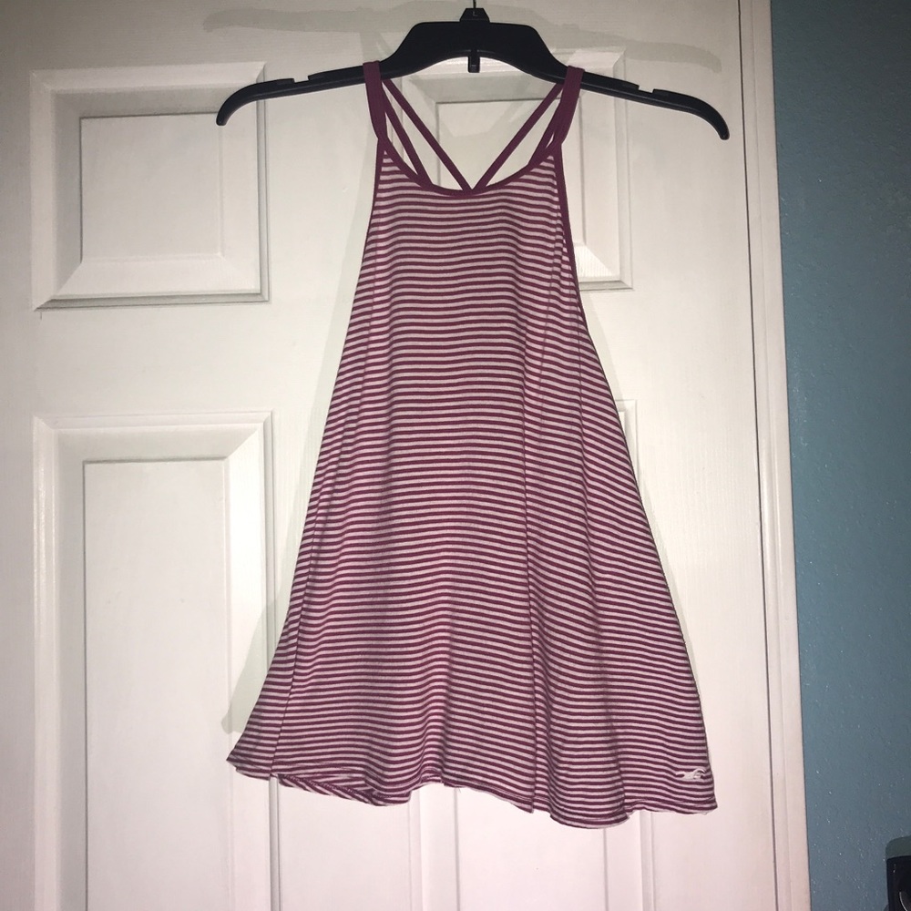 Stripped Halter Top